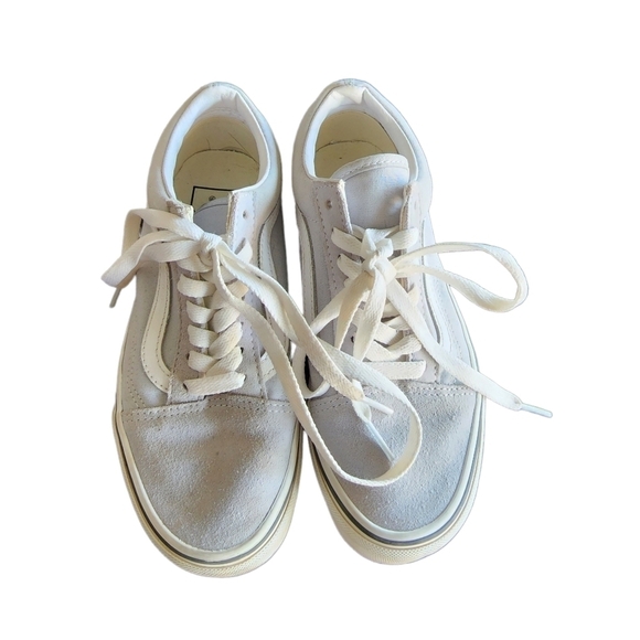 Van's classic lace up Gray sneakers Men's 3.5 women's 5